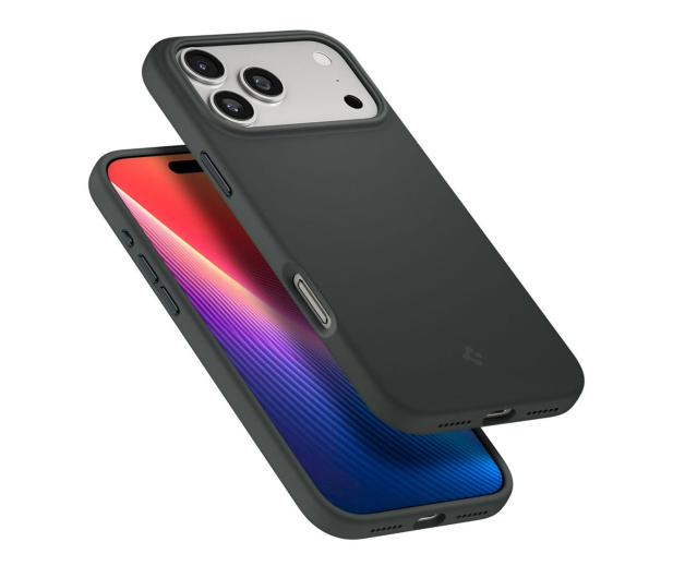 Spigen Silicone Fit Mag Magsafe do Iphone 17 Pro Max Abyss Green - 1359865 - zdjęcie 4
